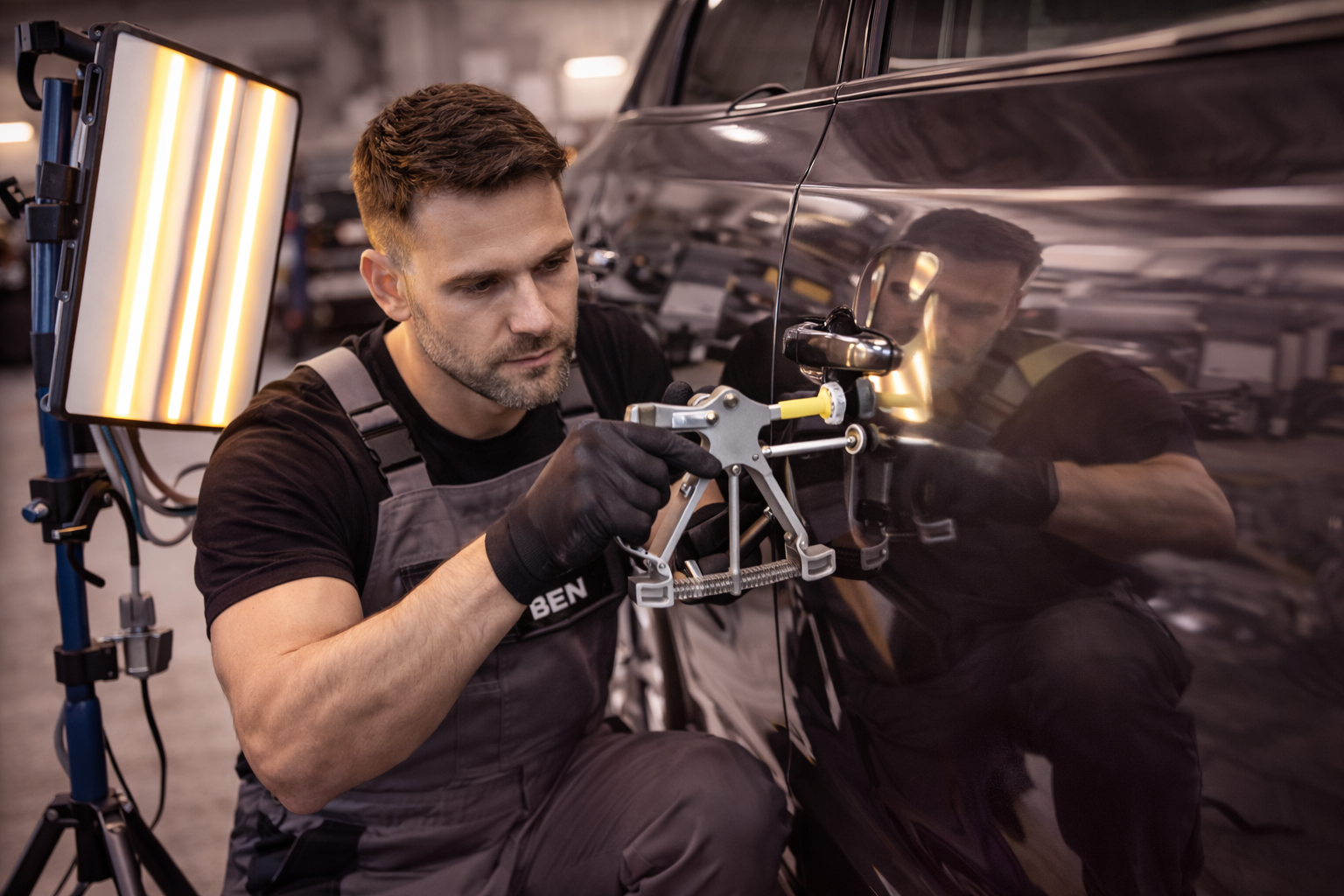 Débosselage sans peinture